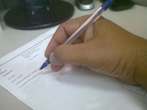 MCCDC Pen-Writing