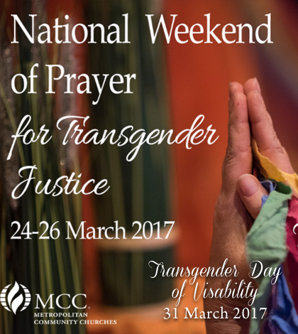 Transgender Day of Visibility , March 31, 2017